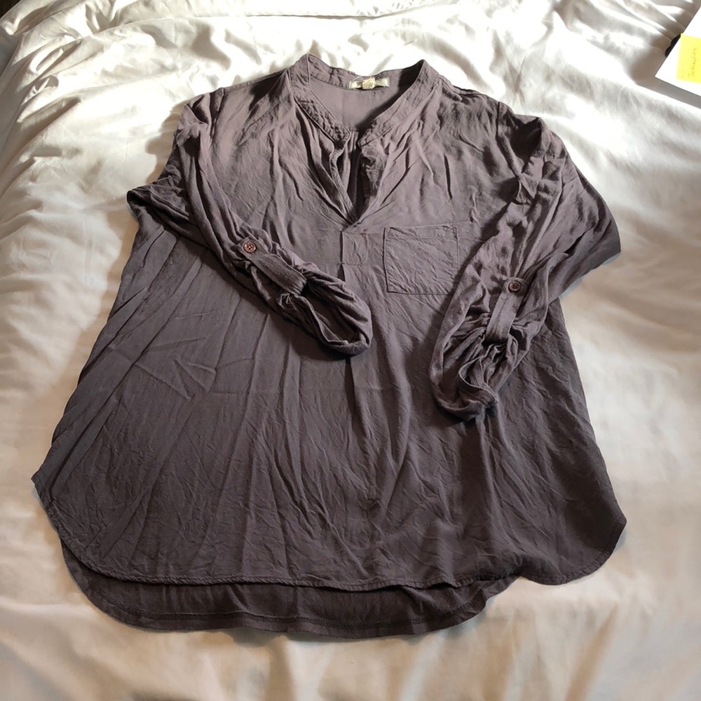 Pleione grey blouse!